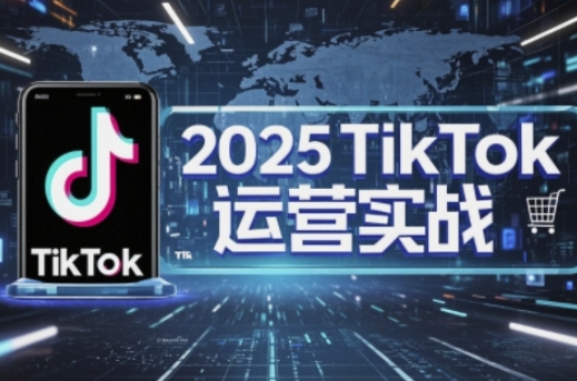 2025TikTok电商运营,掌握TikTok店铺运营核心技巧,实现低成本高转化-网创终点站