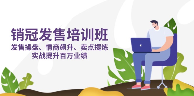 (14203期)销冠 发售培训班:发售 操盘+情商 飙升+卖点 提炼,实战提升百万业绩-网创终点站